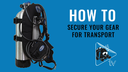 Secure gear for transport